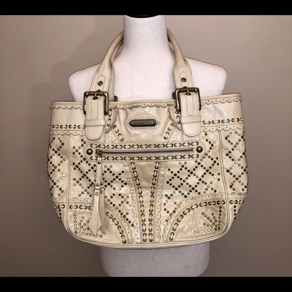 Isabella Fiore Stud Muffin Handbag